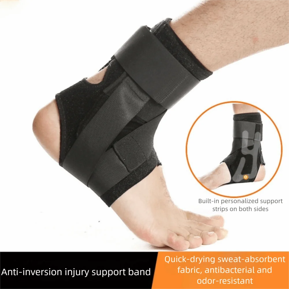 

Adjustable Straps Fitness Ankle Brace Ergonomic Design Breathable Ankle Support Wrap Anti-slip Elastic Foot Ankle Protector