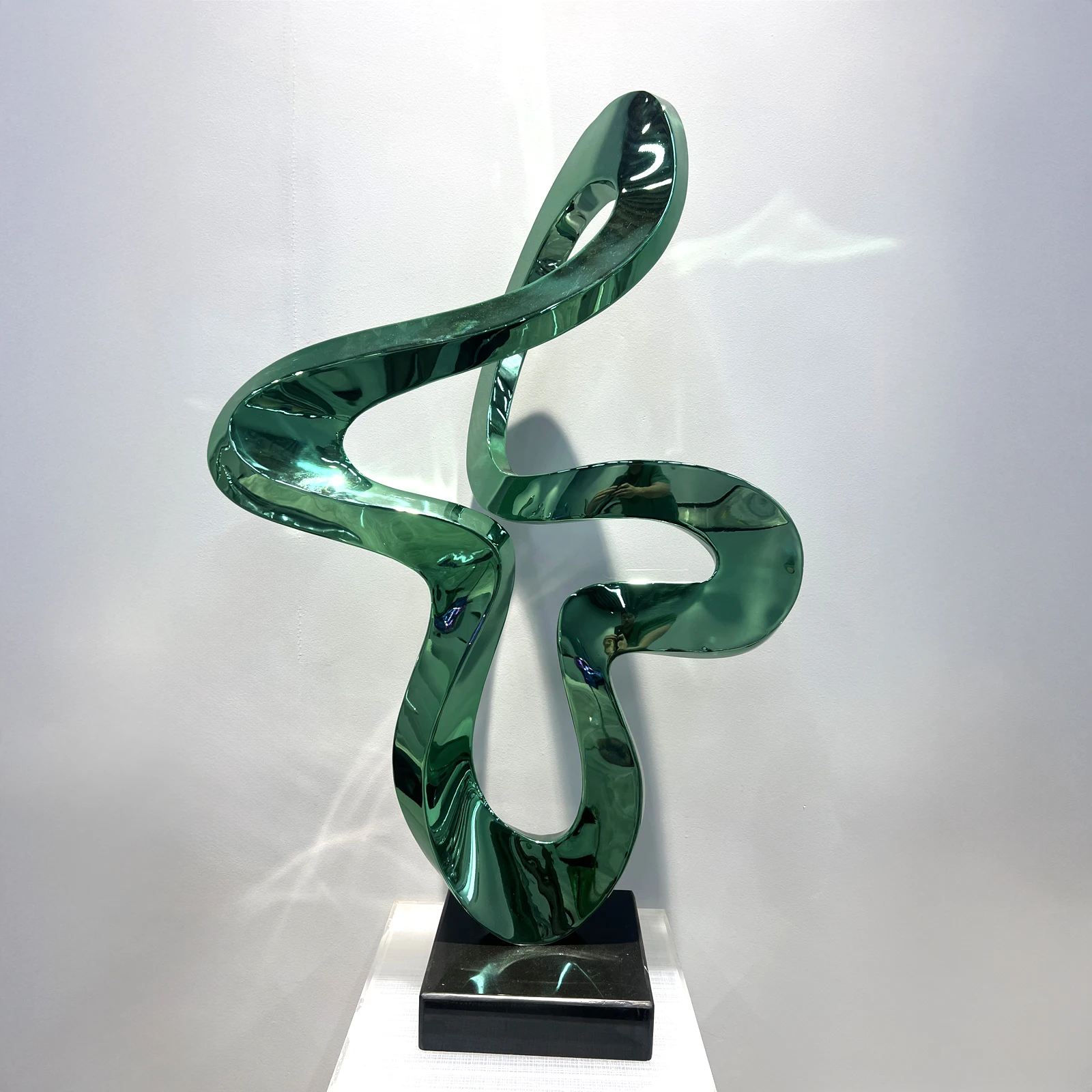 Customizable Mini Home Decor Abstract Sculpture 304/316 Stainless Steel Multi-Color Electroplated Factory Direct Design Polished
