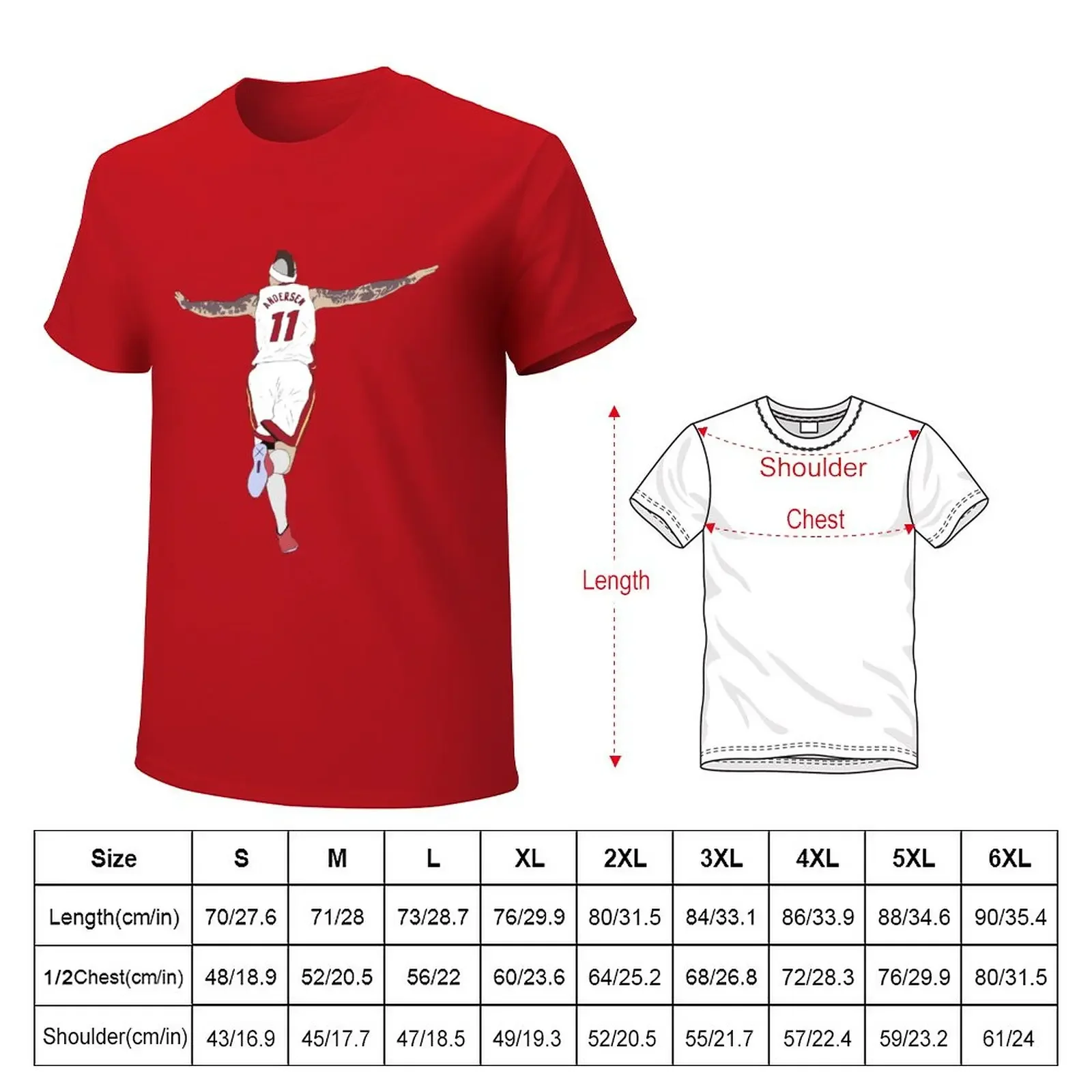 Chris Andersen Birdman T-Shirt boys whites summer tops mens cotton t shirts