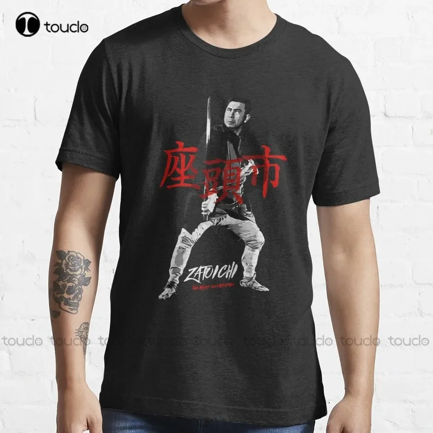 

Zatoichi - The blind swordsman japanese movie cinema film yojimbo takeshi kitano shintaro katsu T-Shirt t shirts for men xs-5xl