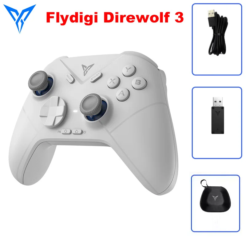 Update Flydigi Direwolf 3 Gamepad Wireless Bluetooth Gaming Controller Support NS PC TV iOS Android Lever Joystick Game Handle