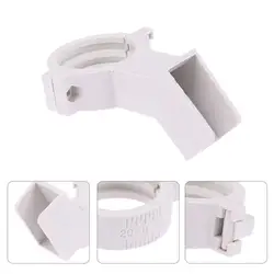High Frequency Head Clamp TV Antenna Jig Bracket Clamp White KU Fixed LNB Plastic Mounting Thickened Tuner Jig Household