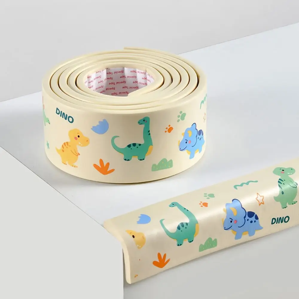 2 متر مكتب حافة الحرس قطاع الكرتون سميكة الجدول المضادة للتصادم وسادة مقاوم للماء لينة جدار ركن حامي لسلامة الطفل #4