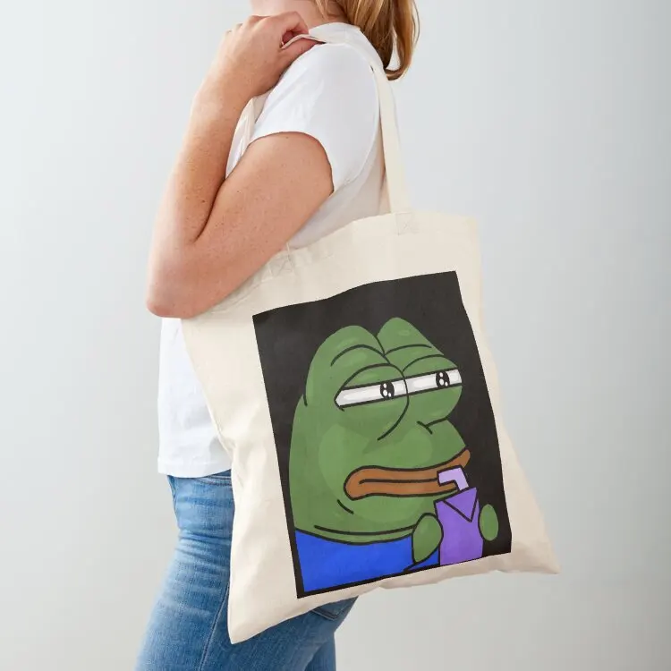

pepe hmmm sip Tote Bag tote men's woman shopper women canvas the