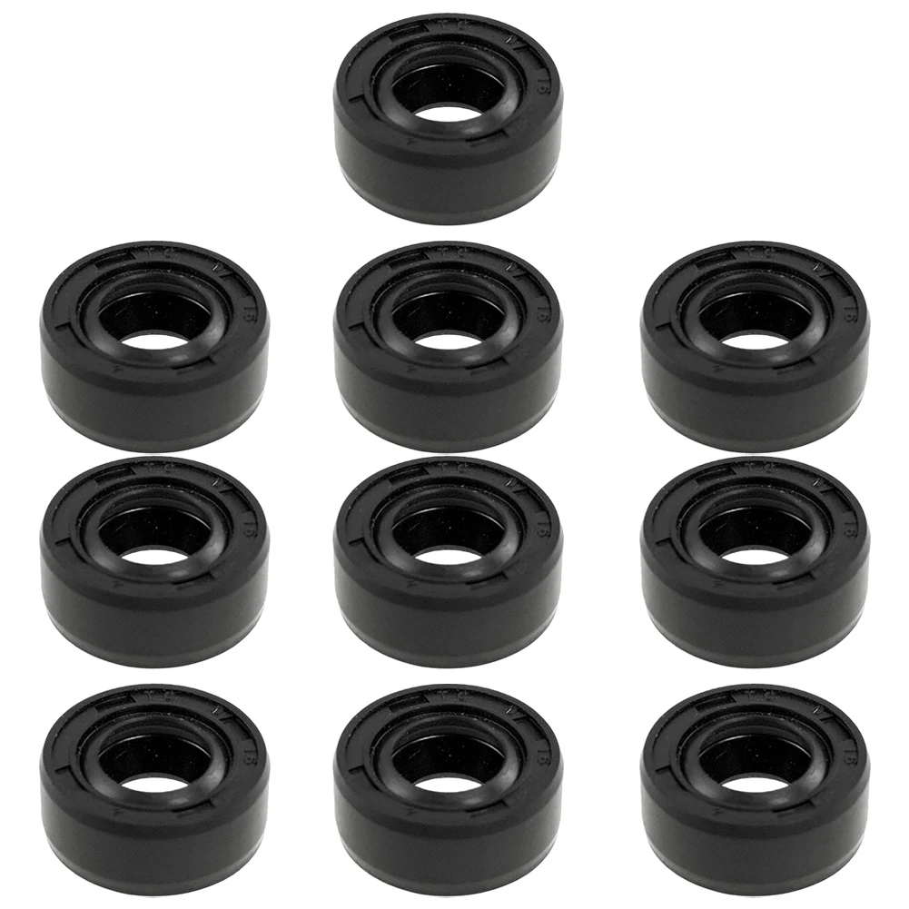 Oil Seal with Double Lip TC Configuration for Consistent Sealing 12x19x5mm Rubber Construction Pack of 1 or 10