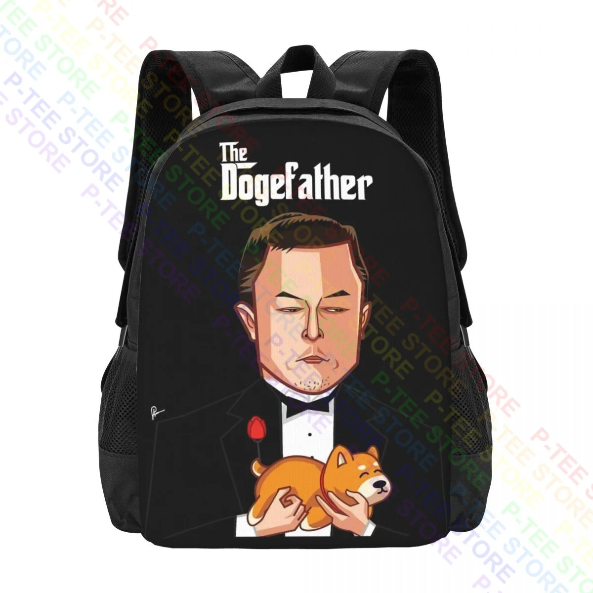 Dogefather Dogecoin Doge Hodl на Луне, криптовалюминесцентный рюкзак, вместительные популярные сумки для путешествий