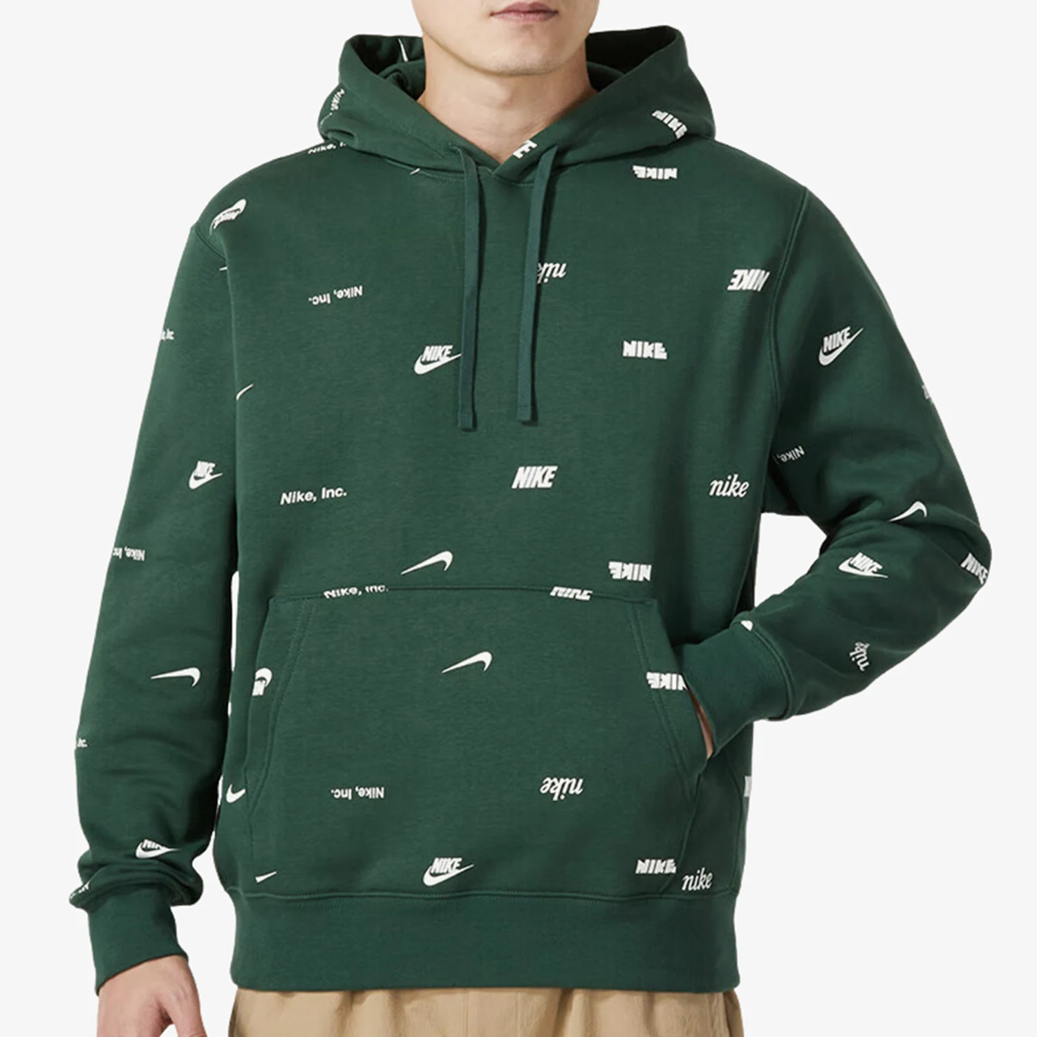 

Мужская толстовка Nike Authentic 2025 Winter с капюшоном, прочная, FB7435-323