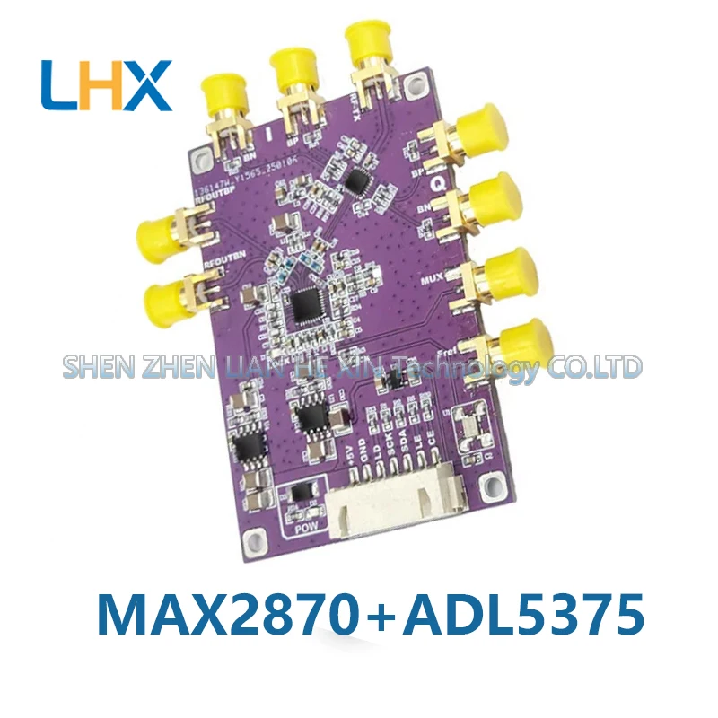 MAX2870+ADL5375 Simple IQ Modulation Transmitter Module brand new in stock