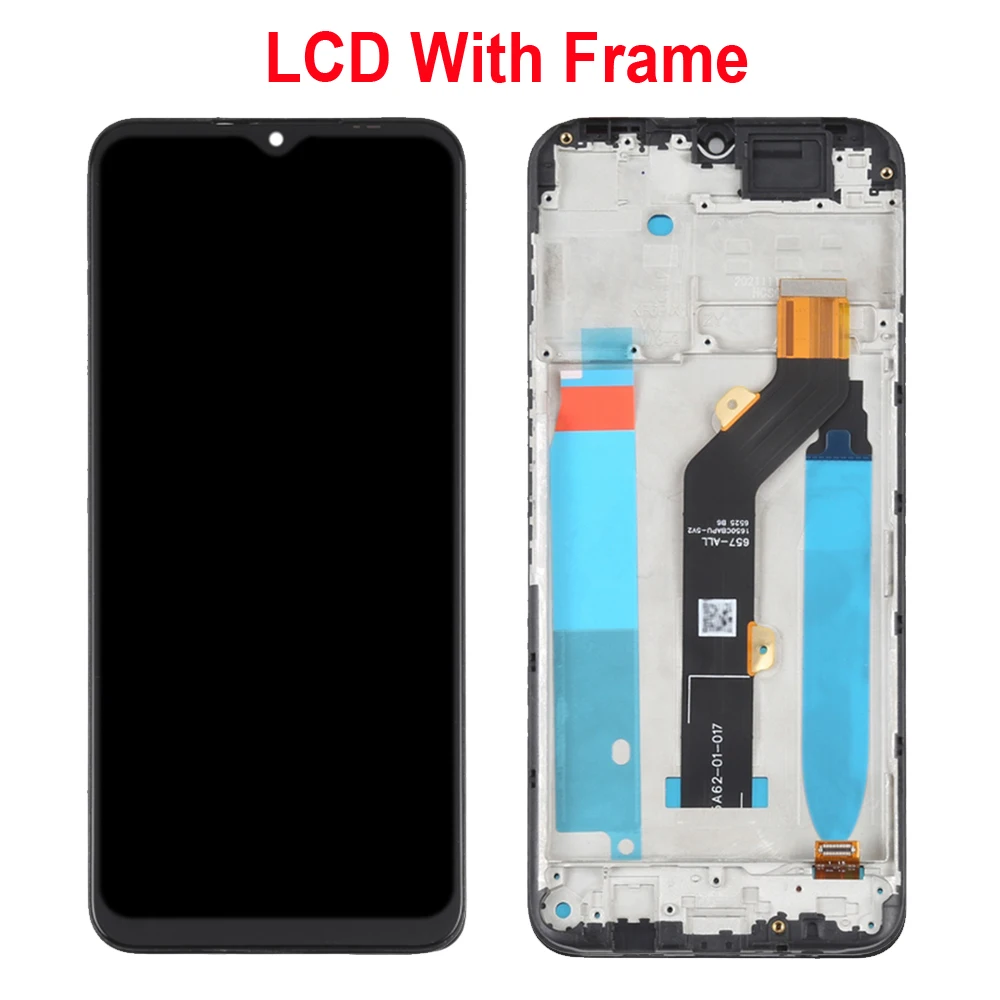 For Tecno Spark 8C KG5k KG5j LCD Display Touch Screen Digiziter Assembly For Spark 8C Display Repair parts