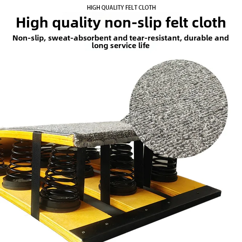 Best-Selling for Amazon Gymnastics Martial Arts Training Equipment-Adult Nine-Hoop Steel Springboard for Sports Entertainment