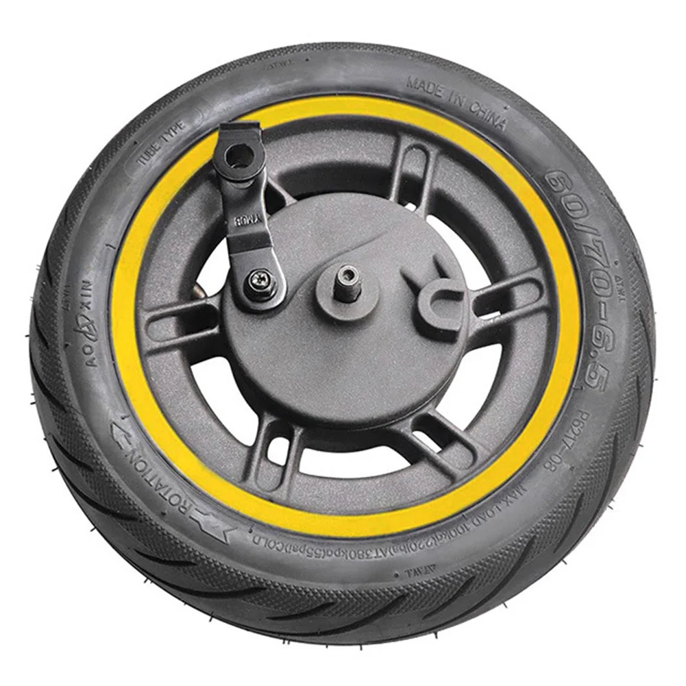 

Replace Old Front Wheel Hub Drum Brake with 10 Inch Tyre for Ninebot Max G30, Aluminum Alloy+Rubber Construction