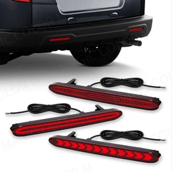Magic colorM Rear Bumper Reflector Light For Honda Accord Odyssey CR-V Acura TSX Element LED Turn Signal Warning Brake Lamps