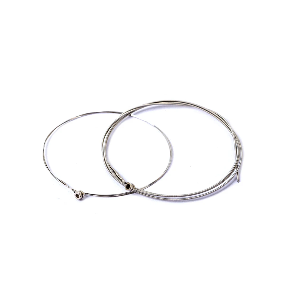 

6 Electric Guitar Strings Silver Sound Clear Bright Tone Amplifier Strings Individually Wrapped Perfect for Guitar