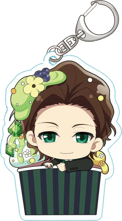 Anime Fans Gifts Moriarty the Patriot William Louis HD Figures Cartoon Acrylic Keychain pendant Ornament Series About 6cm