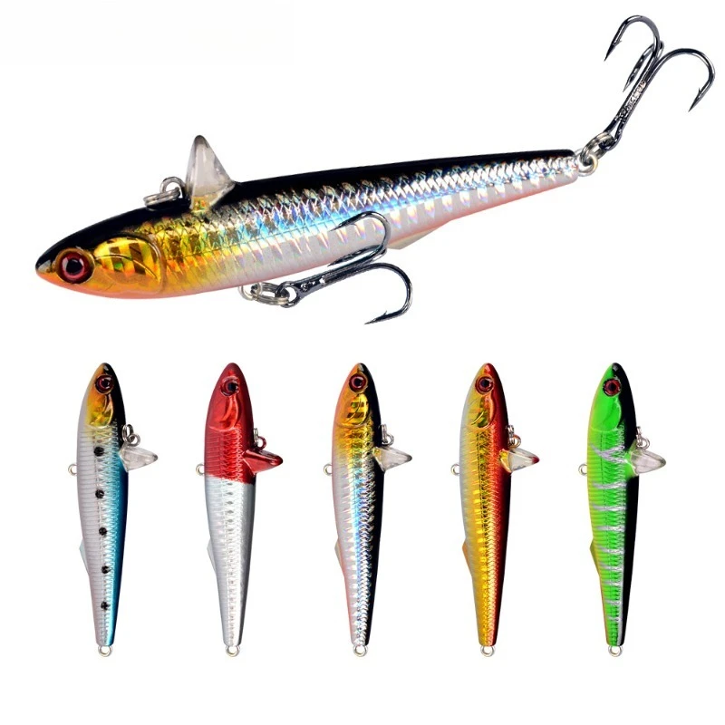 

5pcs New 13.5g Top water Pencil Baits Miga Top Tier Fishing Tackle Fishing Lure Artificial Lure Walking Dog Action for Pike Bass