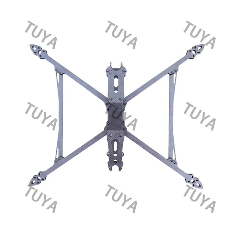 V2 Version Frame 8-inch 9-inch 10-inch 3K Carbon Fiber Drone Frame for FPV Racing Drones Aerial Photography