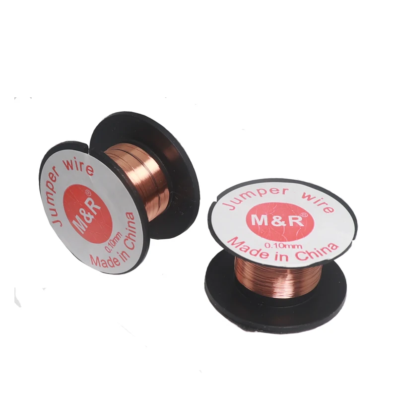 【10-5PCS】0.1mm Enameled Wire Copper Winding Wire Enamelled Repair Wire Durable Wholesale