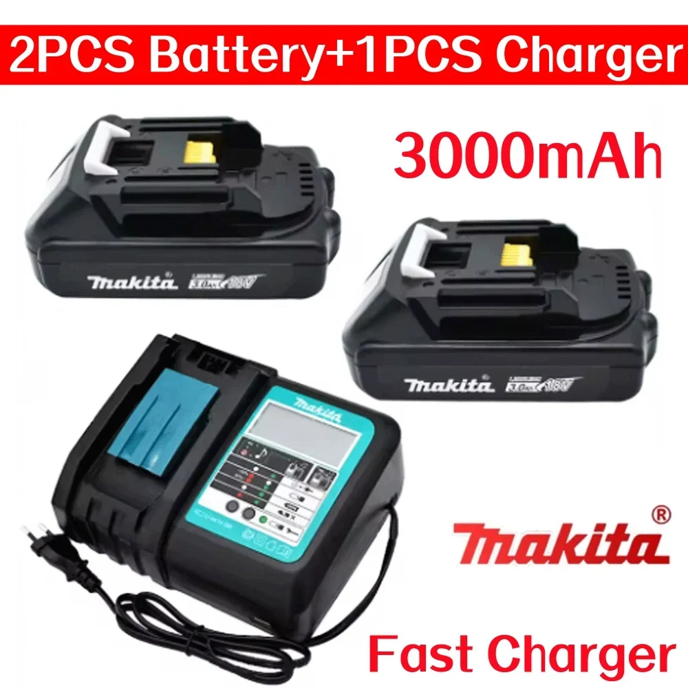 2025 Makita 3.0AH 18V Rechargeable Battery for Makita 18V BL1830 BL1830B BL1840 BL1840B BL1850 BL1850B Power Tools