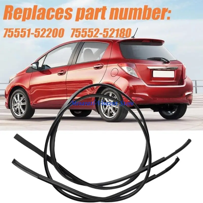 

A70F EPDM резиновая лента уплотнения крыши для автомобилей хэтчбек непроницаемый пылезащитный горох