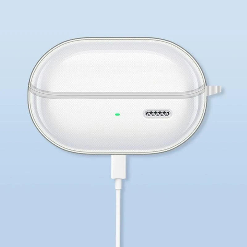 علبة الأذن علبة الغبار مقاومة للماء ضد ارتداء اليومية غلاف واقٍ واضح للؤلؤة K1kf