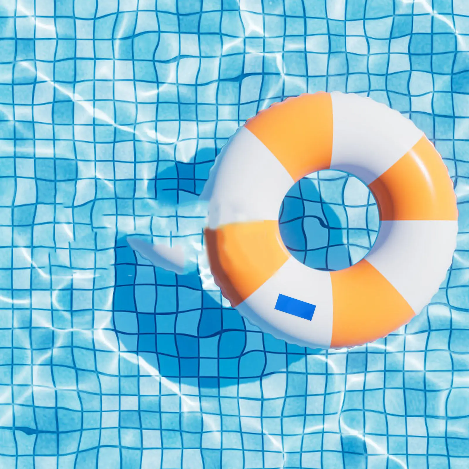 Kit de Reparação de Piscina com 10 Peças, Adesivo de PVC Impermeável para Reparar Piscinas Infláveis, Anéis de Natação, Barcos, Botes e Caiaques