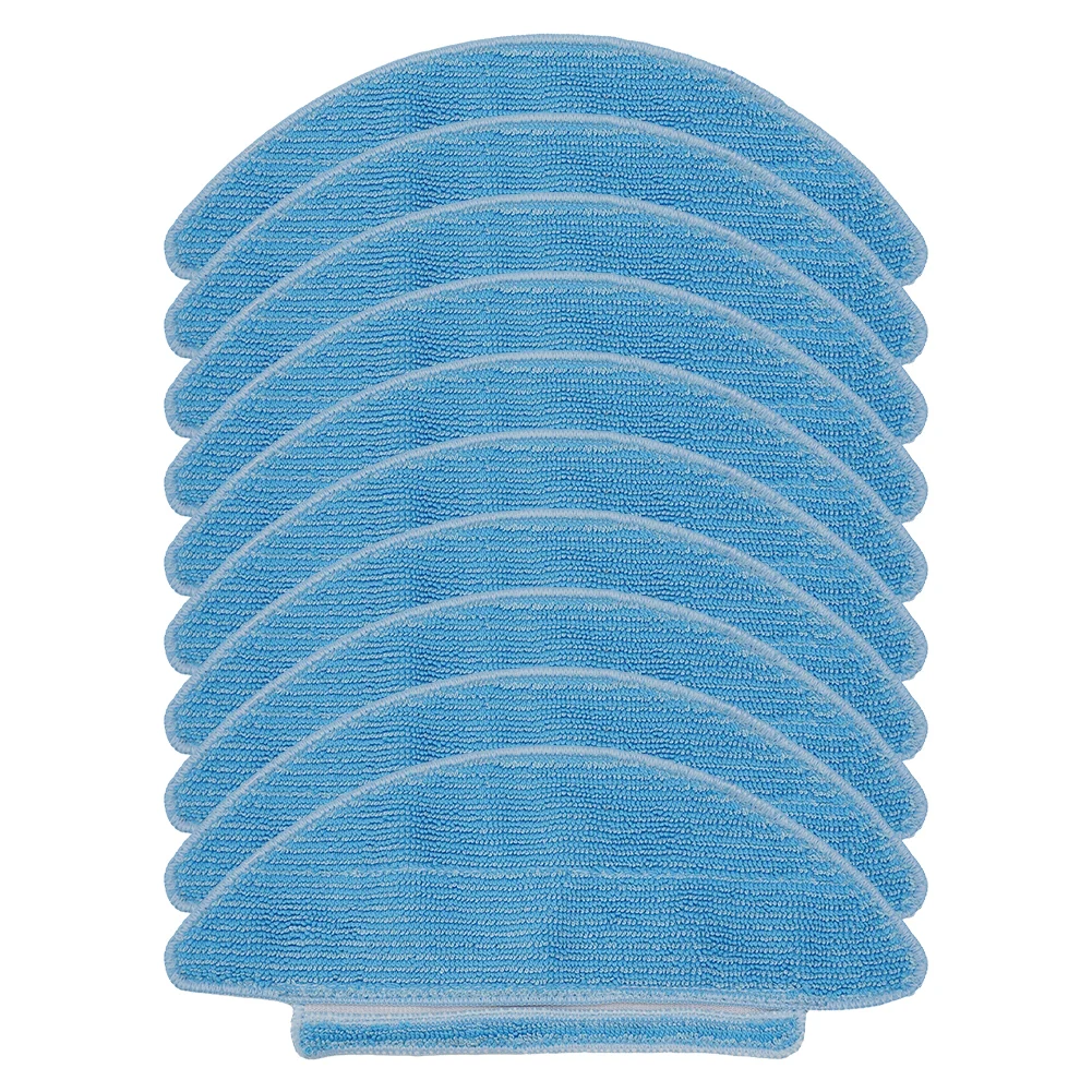 CRV0009 طقم قماش ممسحة بديلة للتنظيف اليومي 10 قطع سهلة التركيب أرضيات صحية قماش ممسحة طويلة الأمد