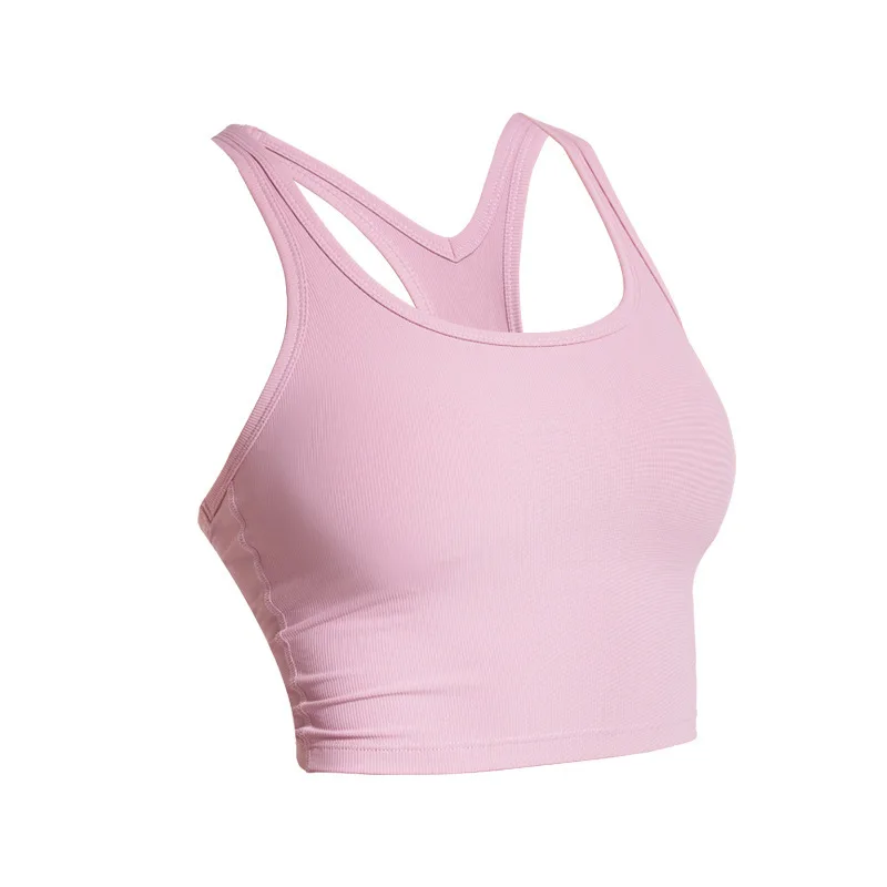 Soutien-gorge de yoga et de fitness pour femme, brassière de sport et de course, nouvelle collection