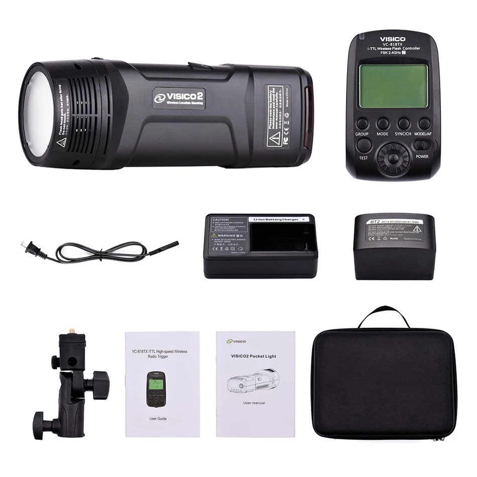 200w High Speed Sync High-Power Speedlite TTL Battery-Powered High-Output Monolights Photography Outdoor Portable Flash Light