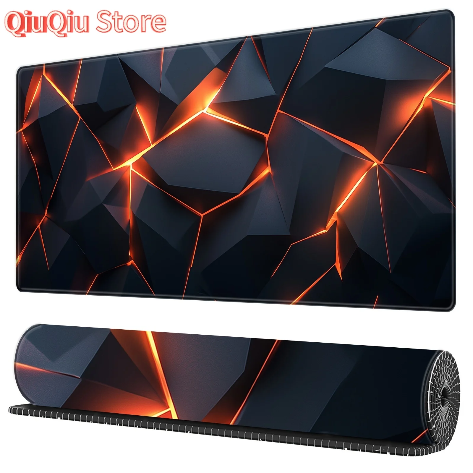 Mouse pad xadrez de grandes dimensões para jogos de ficção científica, 500x1000x3mm, teclado de borracha antiderrapante, mesa de jogadores, escritório, acessórios de mesa pretos