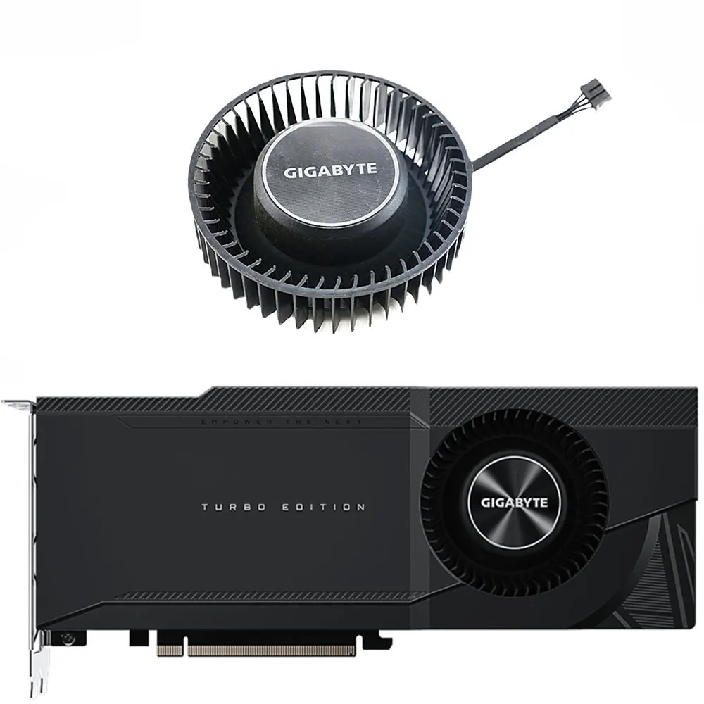 

PLB08025B12HH 12V 2.50A 4PIN RTX 3080 3090 GPU Fan，For GIGABYTE RTX 3090 3080TI 3080 TURBO Graphics card cooling fan