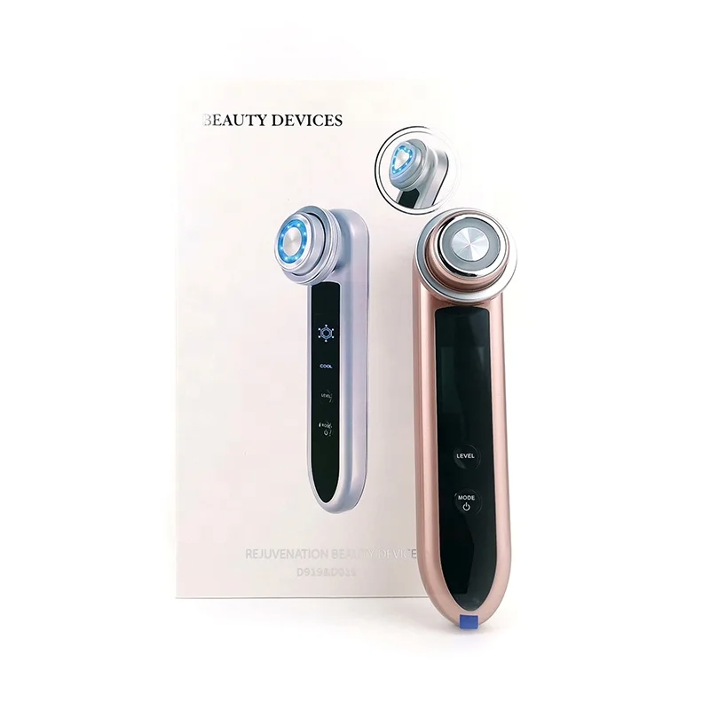 NYSmart Library Home Use Mini Ems Meso Portable Rejuvenation Machine Hand Facial Massager Beauty Device