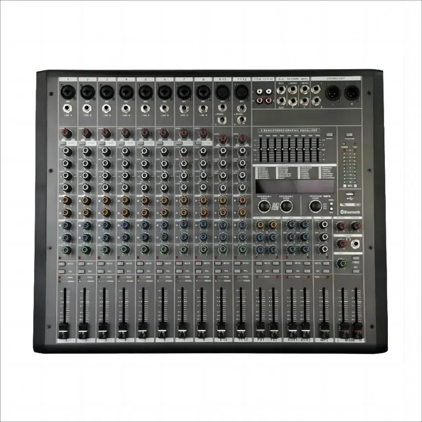 Mixing Console Professional Digital Compack 24 Channel Table De Mixer Audio Pro