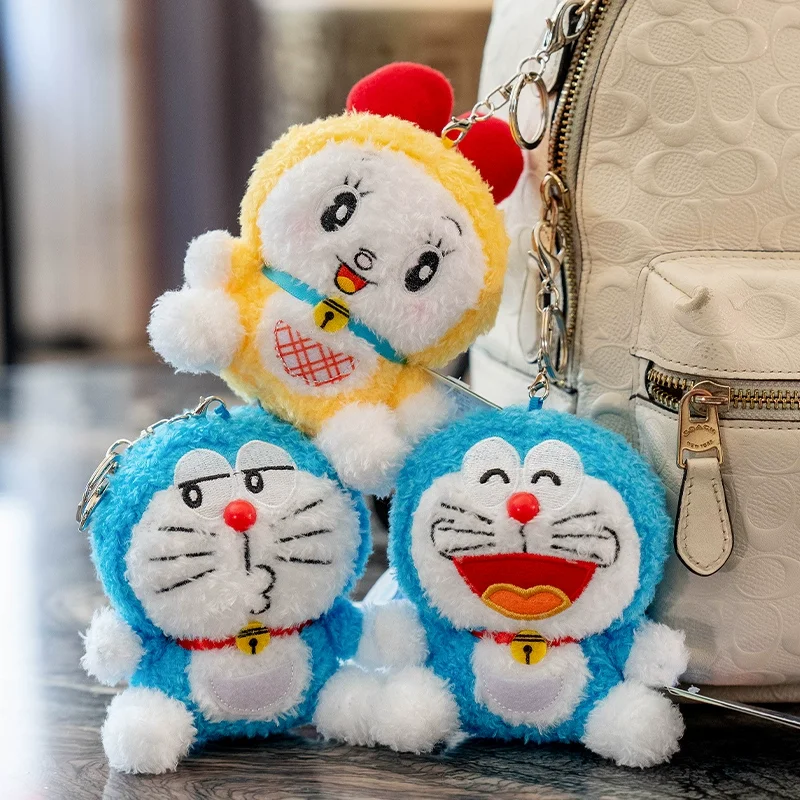 Kawaii Animation Cartoon Plush Doll Keychain Pendant Plush Backpack Pendant Toy Decoration Cartoon Creative Birthday Gift