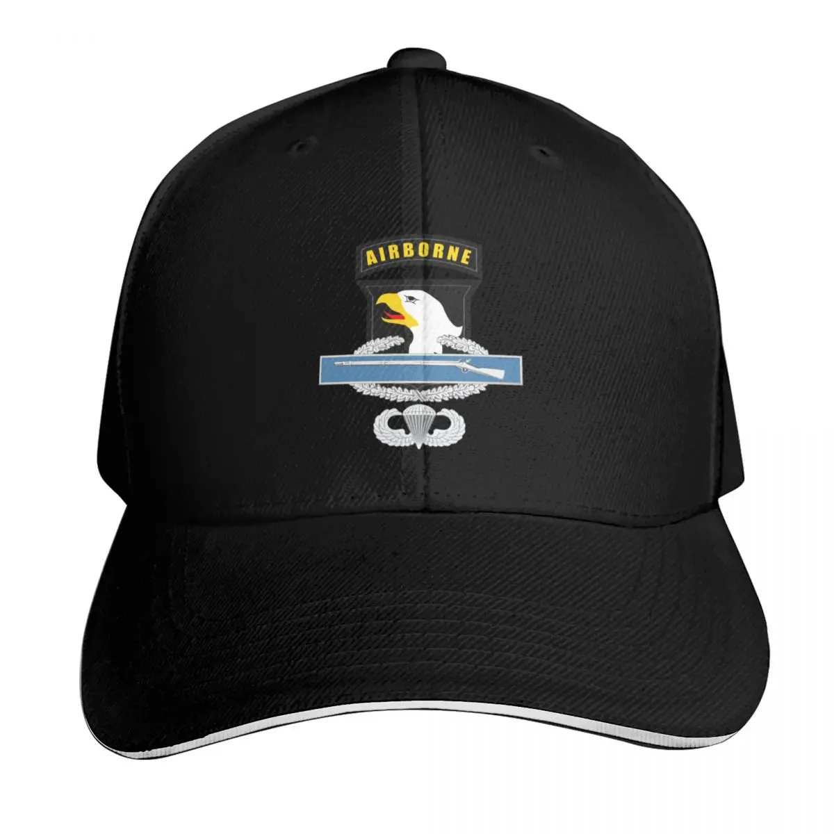 

101st Airborne Combat Infantry Badge CIB Airborne Baseball Cap dad hat Golf Wear Golf Hat funny hat Mens Women's