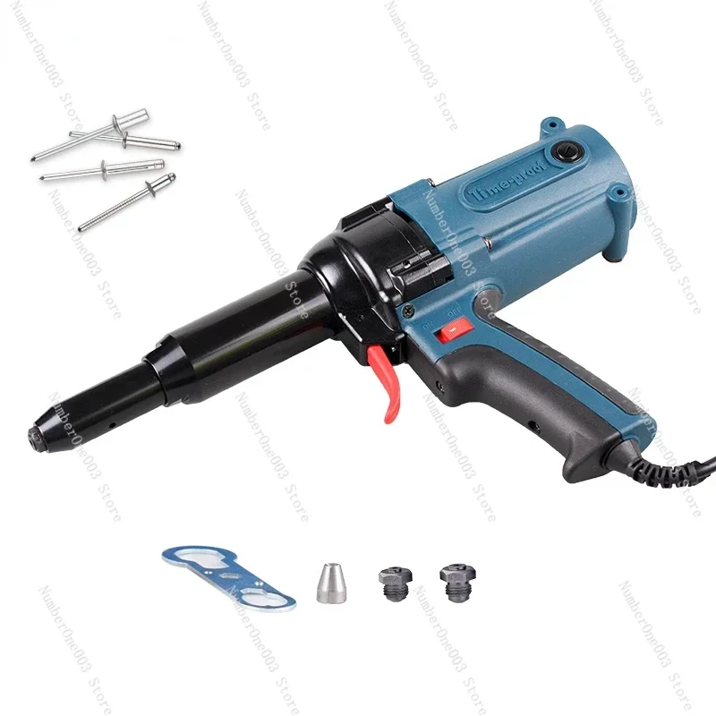 Time-proof TAC_500 Electric Blind Rivets Gun Riveting Tool Electrical Riveter Power Tool for 3.0-5.0mm