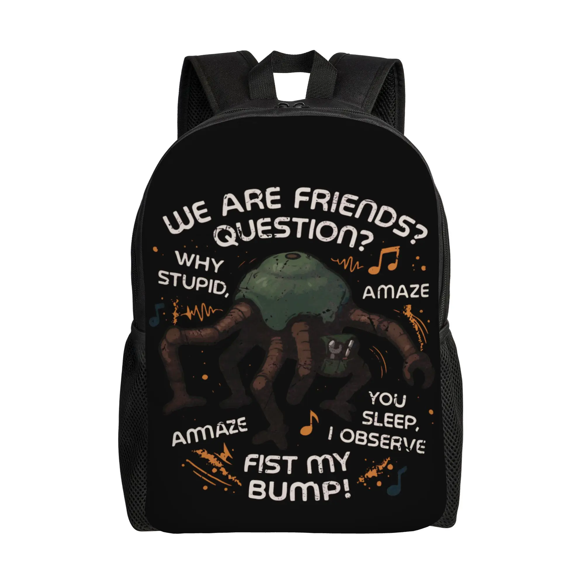Project Hail Mary - Rocky - Andy Weir Book  Backpack Casual High School Hiking Travel Daypack  Laptop Shoulder Bag Lightweight