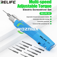 RELIFE E2 Torque Electric Screwdriver Set Multi-speed Adjustable Rotation Directions Type-C Charge 1000 mAh Long-lasting Battery