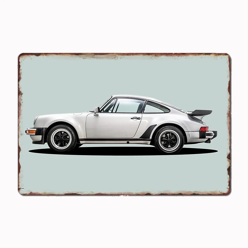 

Vintage The 1979 0911 Turbo Speed Classic Race Car Metal Poster Sign Club Custom Indoor Wall Tin Sign Room Decor Home Decor