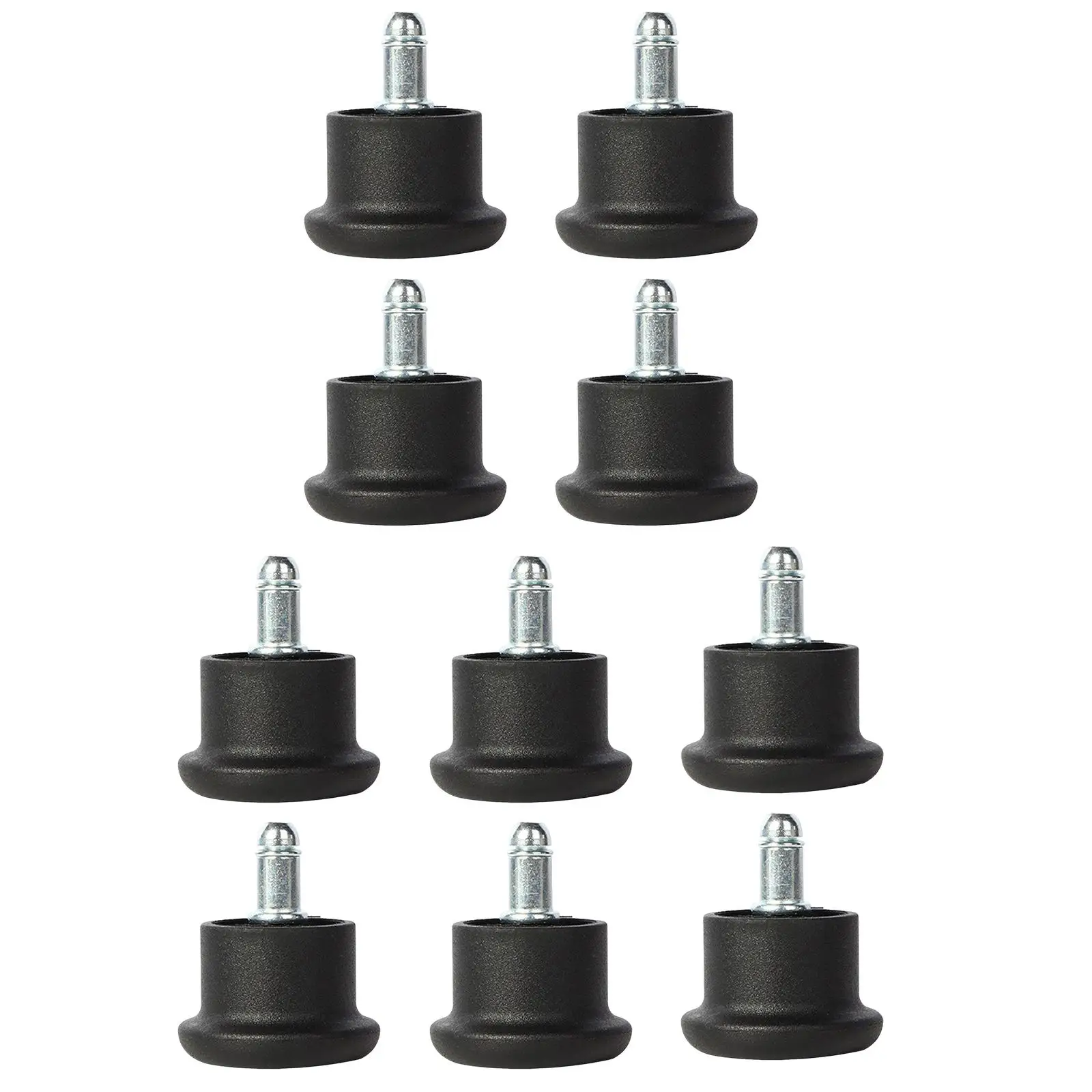 10x Office Chair Glides Protect Wood Floor Replace Part Hardware Chair Glides to
