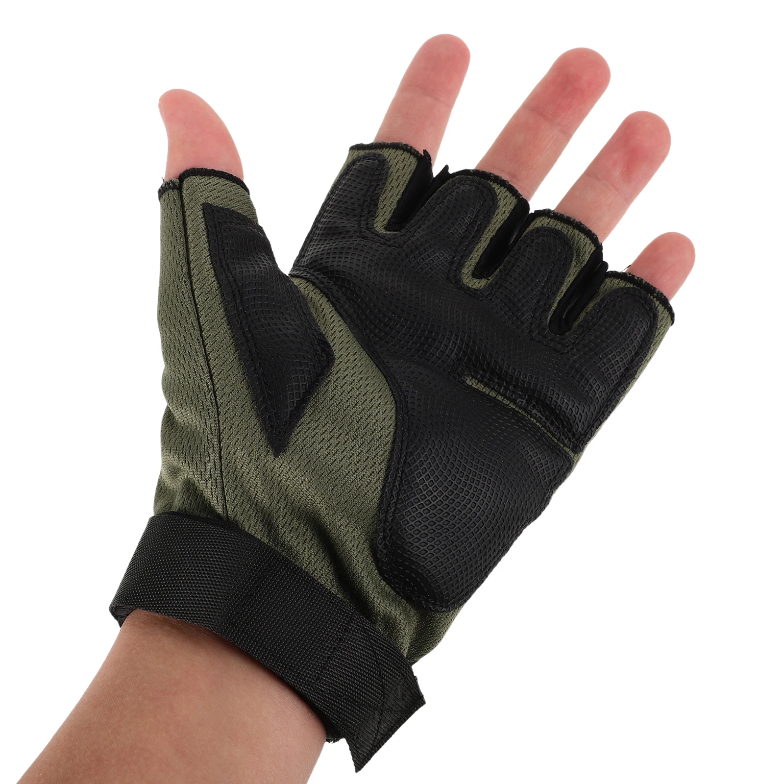 

1 Pair Anti-Slip Cycling Gloves Half-Finger Outdoor Sports Mitten For Motorcycle Fitness Lifting Fishing Training Glove Men