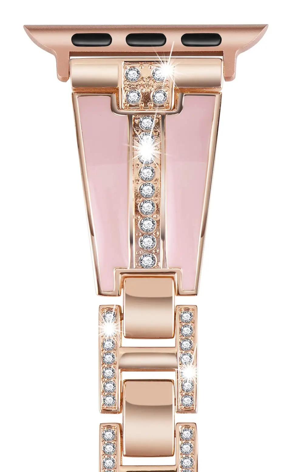 Metal+Diamond strap for Apple watch Ultra 8 7 6 5 4 SE 49mm 45mm 41mm 44mm 40mm woman bracelet for iwatch3 38mm 42mm metal strap