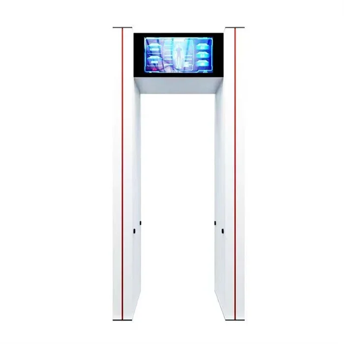 

Hot Sale Security Check LCD Screen Waterproof 33 Zone Walk Through Door Frame Metal Detector