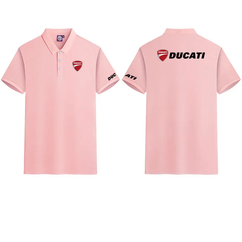 Ducati Racing motorcycle collared POLO shirt cycling suit for men and women summer top short-sleeved T-shirt motogp fan clothing view 5