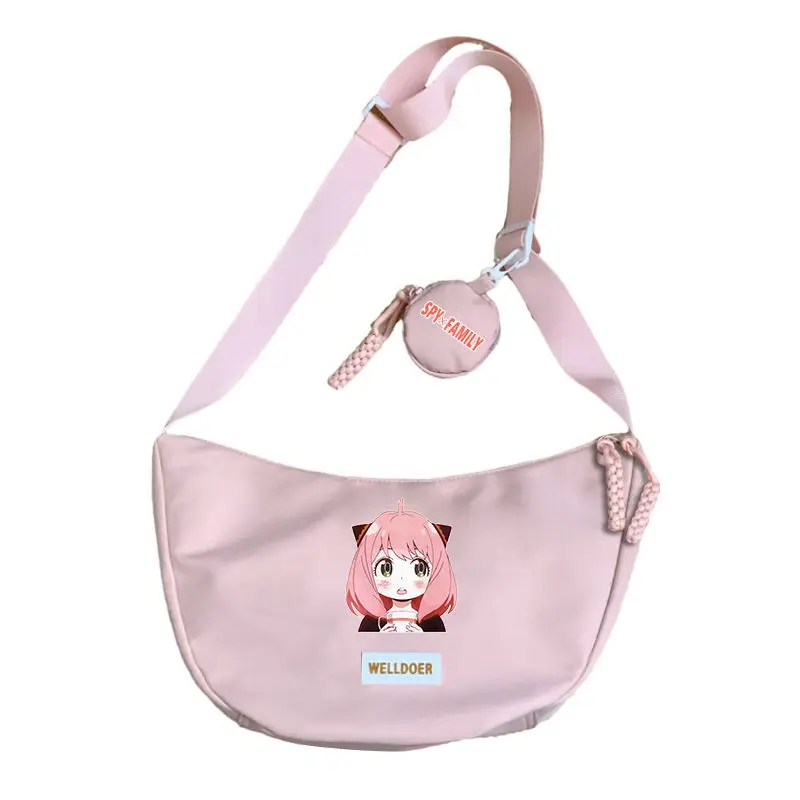 Anime Spy X Family Sinle Shoulder Crossbody Aniya Two-Dimensional Elementary Girl Casual Junior Hih School Student Dumplin Ani