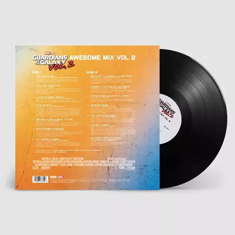 Guardians of the Galaxy 2 Soundtrack LP - usage example