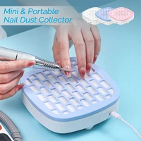 Miniaspiradora de uñas para manicura USB, colector de polvo de uñas de succión fuerte, aspiradora portátil para decoración de uñas, ventilador Extractor