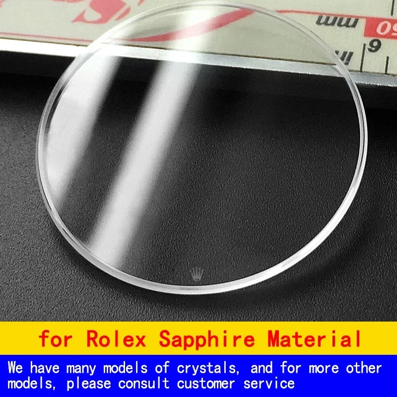 Watch Repair Replacement Parts Sapphire Glass with Logo for Oyster Perpetual 31mm 26mm 41mm 36mm 116660 116000 124300 276200