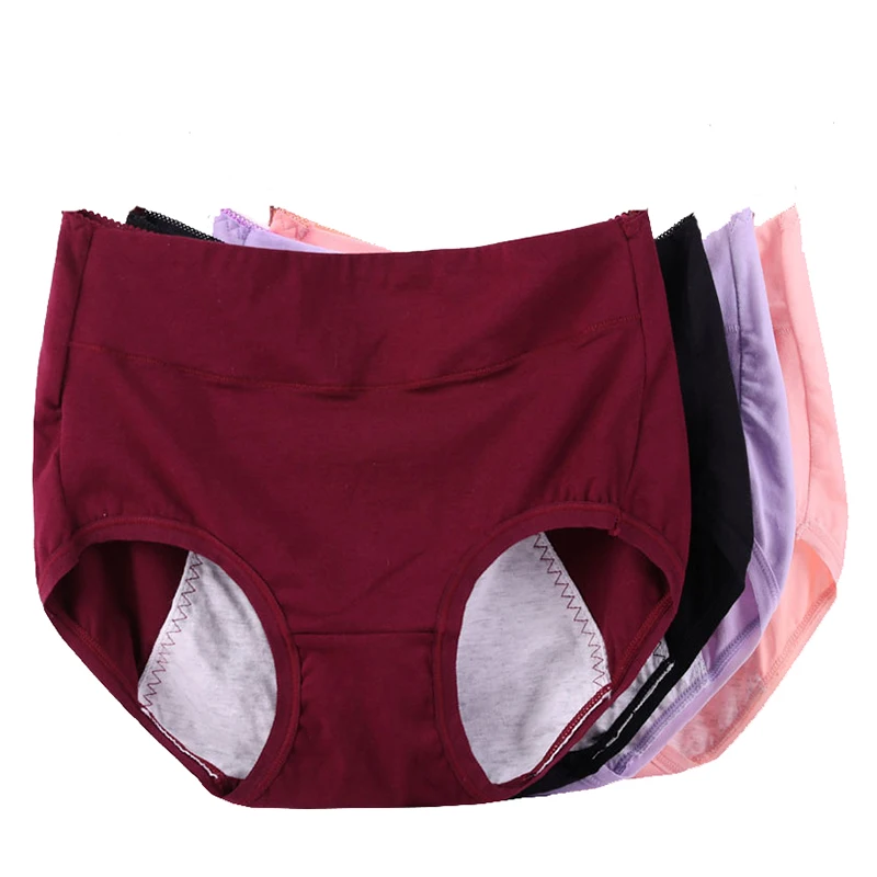 Leak Proof Menstrual Panties Physiological Pants Women Underwear Period Cotton Waterproof Briefs Female Lingerie