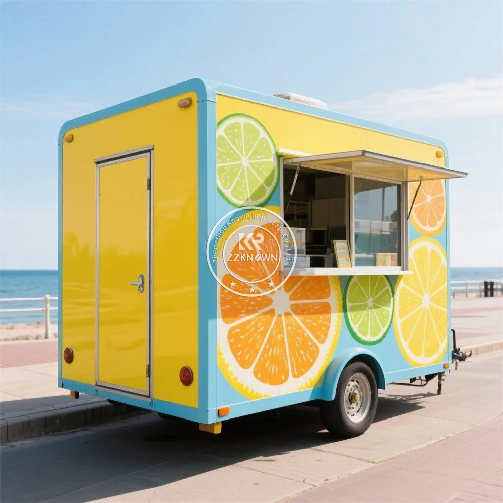 

Стандарт США, мобильный грузовик для пиццы тако, прицеп для общественного питания, тележка для мороженого, прицеп для уличной концессионной еды на заказ с полной кухней