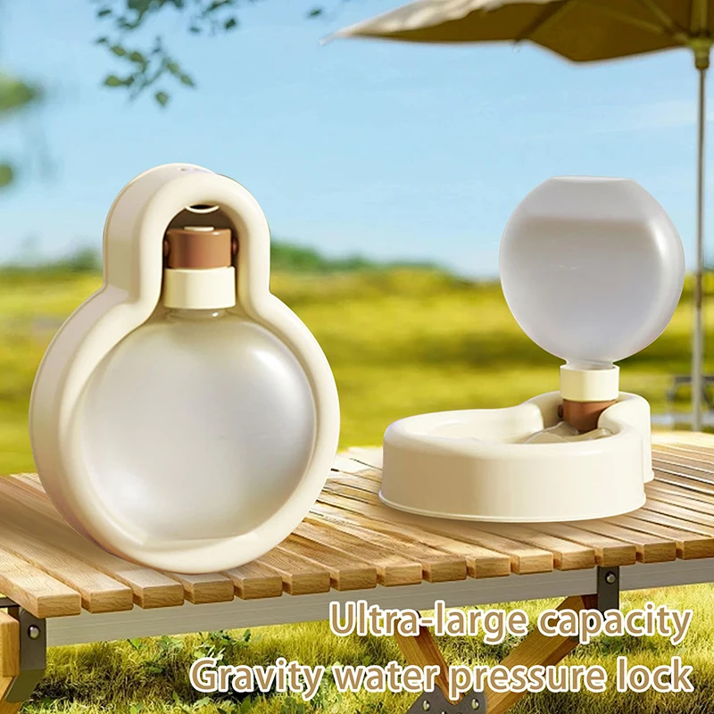 

350/500ml Outdoor Portable Dog Water Bottle Foldable Design Easy To Store Outdoor Travel Pet Water Dispenser Dog Supplies